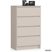 Komoda K60 Kaszmir 60 cm 4 szuflady 60x40x99 cm