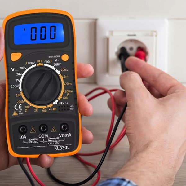 Multimetr ręczny RETOO miernik cyfrowy multimetr LCD zdjęcie 6