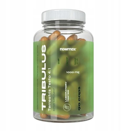 nowmax TRIBULUS BOOSTER TESTOSTERONU LIBIDO POTENCJA TESTOSTERON 90 kaps na Arena.pl