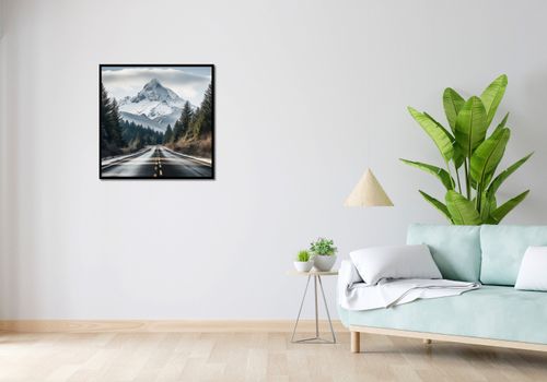 Plakat 70x70cm Odważna Podróż na Arena.pl
