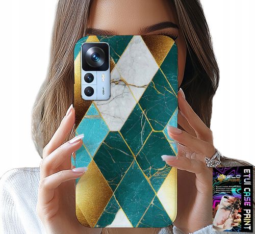 ETUI DO XIAOMI 12T / 12T PRO - ELEGANCKIE MODNE WZORY CASE + FOLIA na Arena.pl