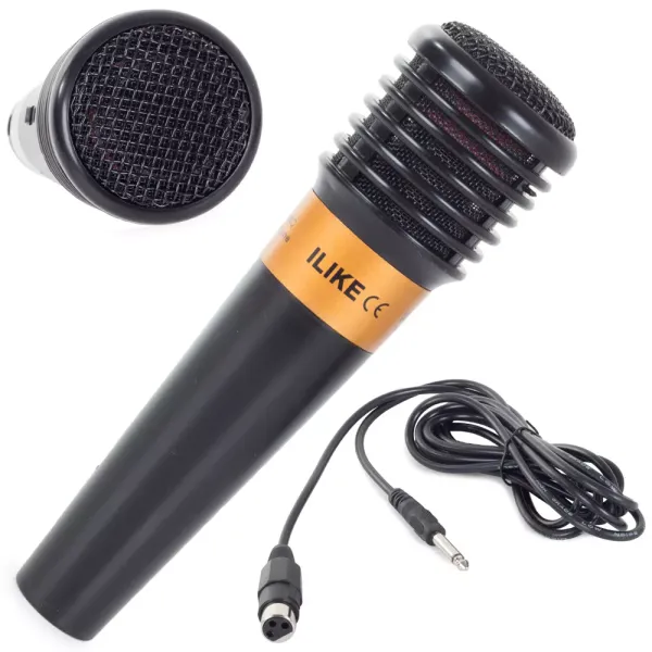 Karaoke profesjonalny mikrofon przewodowy dynamiczny zdjęcie 1