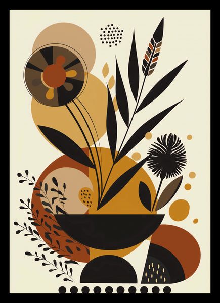 Plakat 21x29,7cm Ogrody Geometryczne zdjęcie 2