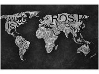 60X40CM WORLD MAP OBRAZ