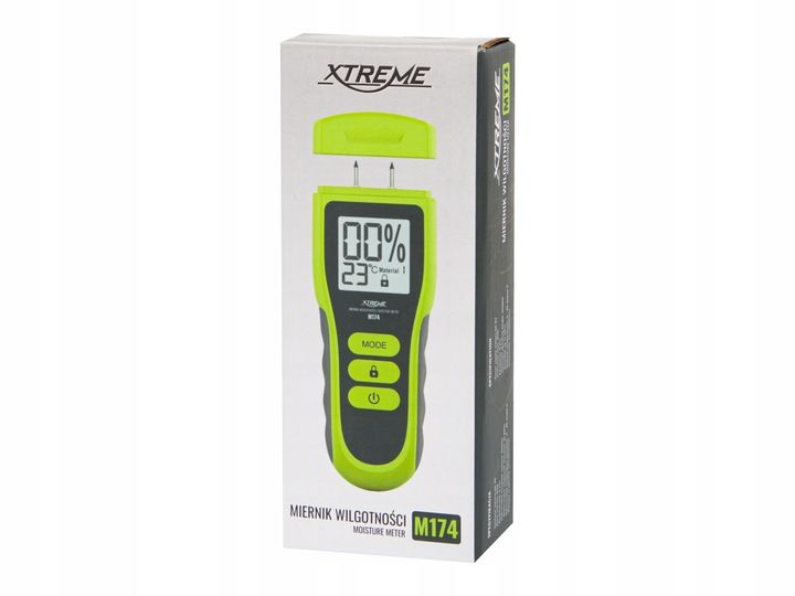 WILGOTNOŚCIOMIERZ MIERNIK WILGOTNOŚCI DREWNA BETONU CEGŁY GIPSU TYNK zdjęcie 9