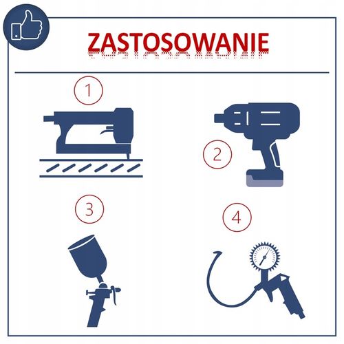 Wielofunkcyjny Kompresor Sprężarka Olejowy Dwutłokowy 52DC 50L 8B na Arena.pl