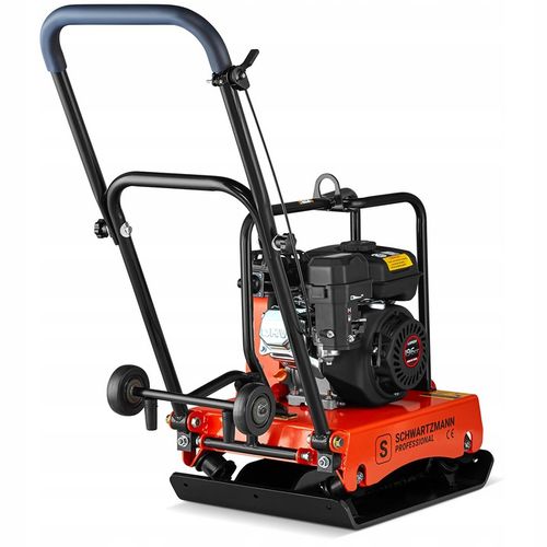 ZAGĘSZCZARKA gruntu UBIJAK 90kg koła + mata + silnik LONCIN 6,5KM siła 18kN na Arena.pl