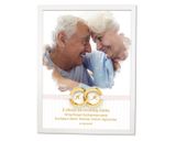 Obraz w ramce PREZENT z na ROCZNICĘ ŚLUBU 20 30 50