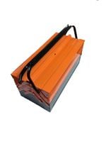 SKRZYNKA NARZĘDZIOWA METALOWA TRANSPORTOWA POLSKA MOCNA WALIZKA 53x20x20cm