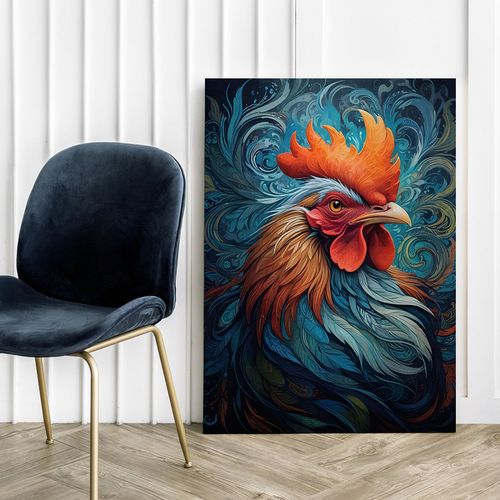 Obraz na płótnie kura kogut 70x100 cm na Arena.pl