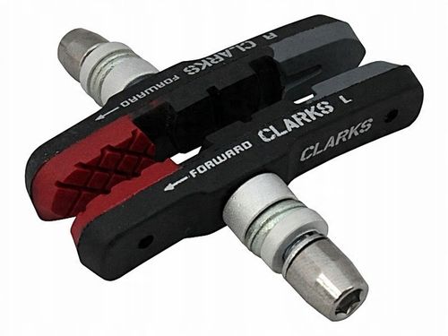 Klocki hamulcowe Clarks CPS301 MTB V-brake 72 mm czerwono-czarno-szare na Arena.pl