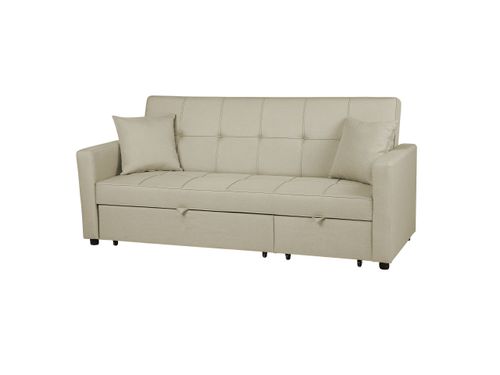 Sofa rozkładana beżowa GLOMMA na Arena.pl