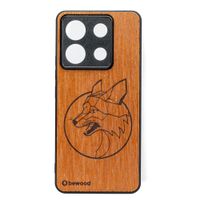 Drewniane Etui Bewood do Xiaomi Redmi Note 13 5G LIS MERBAU