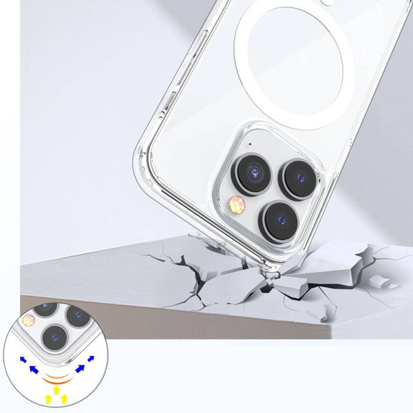 Etui Apple Iphone 15 Plus Nexeri Magsafe Case Transparentne zdjęcie 7
