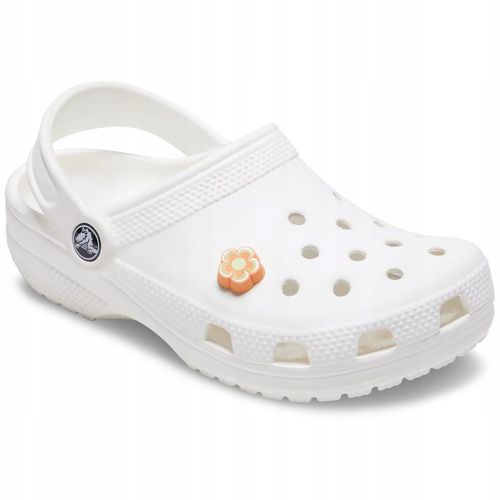 Przypinka Crocs Jibbitz Pin Do Butów Orange Flower Eraser na Arena.pl