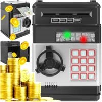 SEJF SKARBONKA BANKOMAT ELEKTRONICZNY NA MONETY BANKNOTY KOD WPŁATOMAT PIN