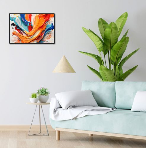 Plakat 60x40cm Taneczne Fale na Arena.pl