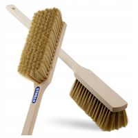 Szczotka do odśnieżania mycia samochodu szyb długa 60cm naturalny włos