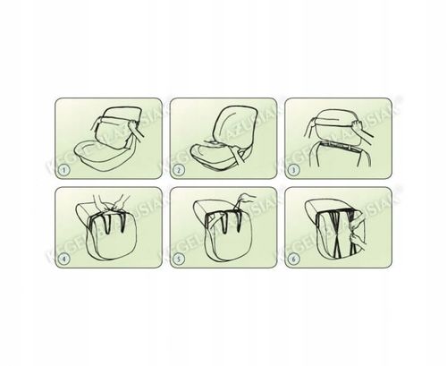 POKROWCE KOMPLET FOTELI FORD KUGA II na Arena.pl