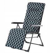 KADAX Leżak Ogrodowy Fotel Plażowy Z Podnóżkiem