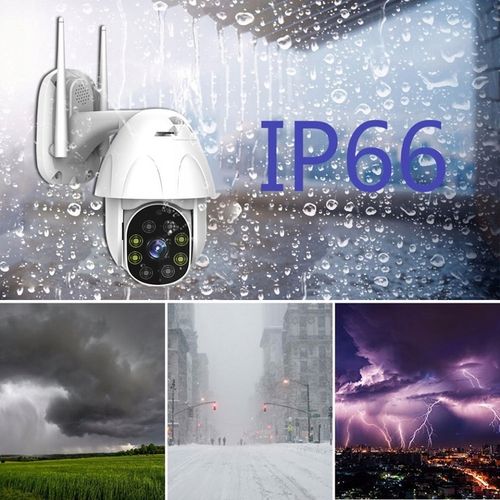 KAMERA WIFI OBROTOWA 3MPX IR20 MONITORING BUDOWY na Arena.pl