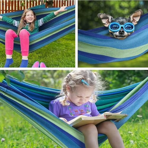 HAMAK OGRODOWY dwuosobowy brazylijski XXL DUŻY RED GARDEN ZESTAW POKROWIEC na Arena.pl