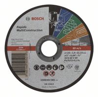 tarcza rapido multiconstruction 125*1,0 prosta - b 2608602385