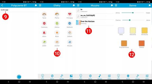 Lampa plafon LED RGB GŁOŚNIK Bluetooth 60w + PILOT na Arena.pl