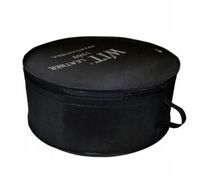 Sztywny pokrowiec na kapelusz w kolorze czarnym 43cmx17cm pomieści 2 sztuki