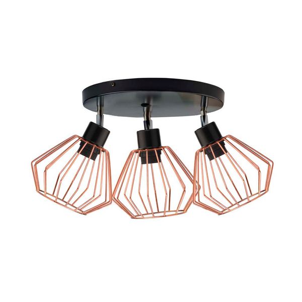 Plafon 3-płomienny loft regulowany GIJON LOFT zdjęcie 11