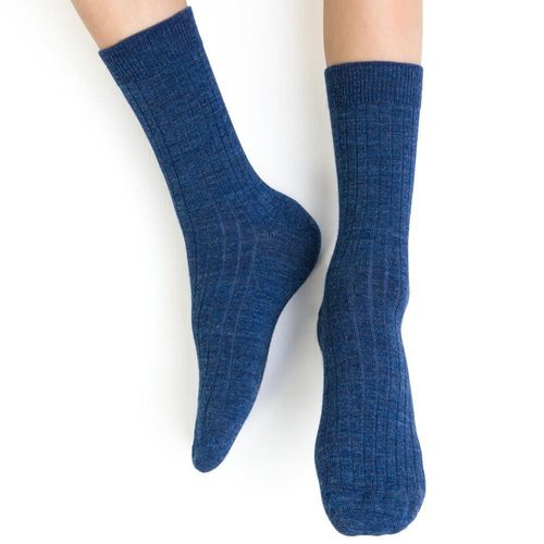 SKARPETY DZIECIĘCE MERINO WOOL BEZUCISKOWE 130 26-28 szary na Arena.pl