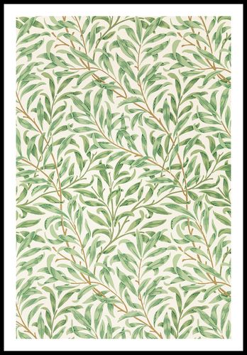 Plakat 61x91,5cm Willow Pattern 2, Morris Vintage do Salonu na Arena.pl