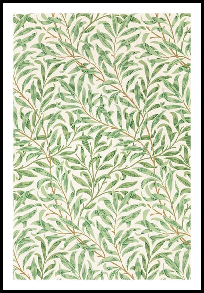 Plakat 61x91,5cm Willow Pattern 2, Morris Vintage do Salonu zdjęcie 3