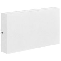 Ścienna LAMPA zewnętrzna CHICAGO 315694 Polux ogrodowa OPRAWA prostokątna LED 11W 4000K outdoor IP44 biała