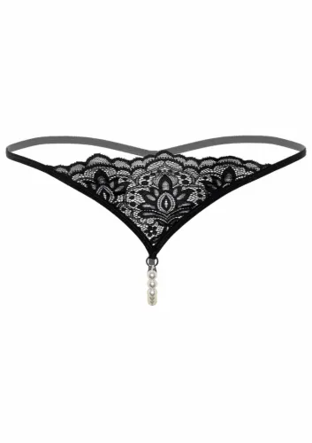 obsessive pearl beaded g-string koronkowe stringi z perełkami s/m na Arena.pl