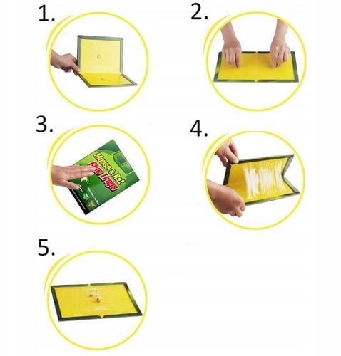 Zestaw 100 Lep na Myszy Szczury Myszołapka Mocna Łapka Silny Klej na Arena.pl