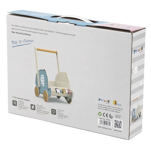 Viga PolarB Drewniany Włzek 2w1 Pchacz Sonik na Arena.pl