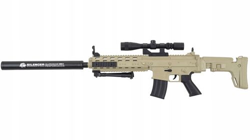 KARABIN NA KULKI SNAJPERSKI MK13 ASG IMITACJA BRONI NA KULKI 6MM REPLIKA na Arena.pl