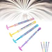 Pistolety na wodę spryskiwacze efekt fajerwerków zestaw 4 sztuki 41 cm