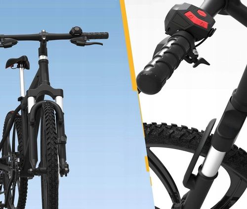 Elektryczny klakson dzwonek rowerowy|120 dB|Wodoodporny IPX4|USB na Arena.pl