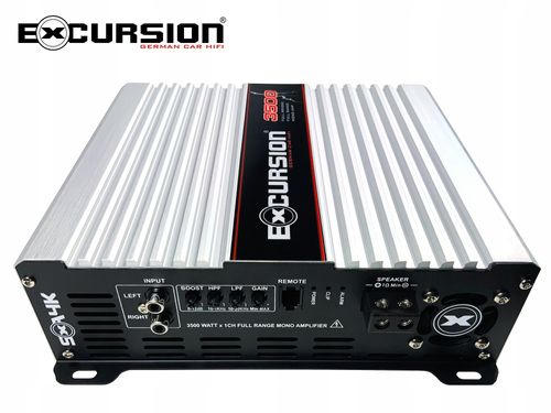 Wzmacniacz samochodowy monoblok Excursion 3500W na Arena.pl