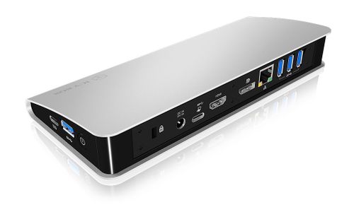 IcyBox IB-DK2403-C TYPE-C,HDMI,LAN,DP na Arena.pl