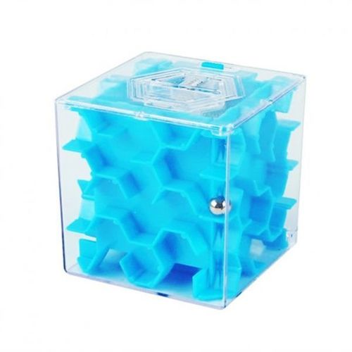 Mini skarbonka labirynt - niebieska na Arena.pl