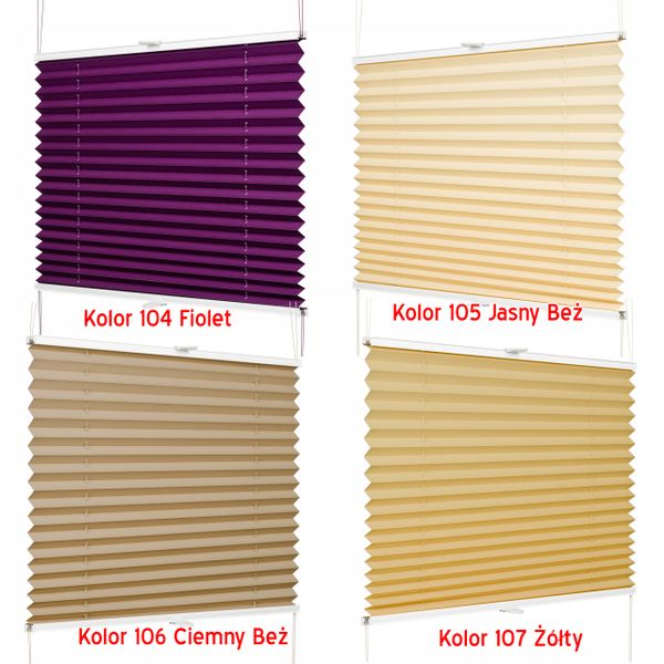 Plisa Roleta Plisowana Basic na wymiar zdjęcie 10