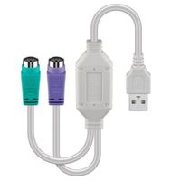MicroConnect USB A - Converter 2x PS/2 0,3m