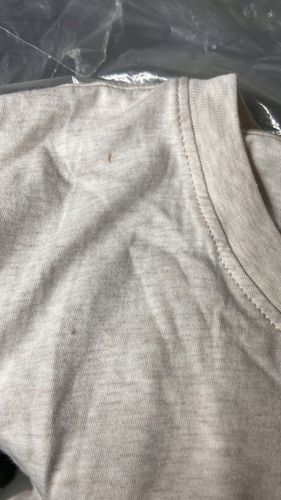 Tommy Jeans SLIM LINEAR CHEST TEE - T-Shirt basic - oat 3XL na Arena.pl