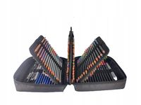 ZESTAW DO RYSOWANIA KOLOROWANIA KREDKI 123w1