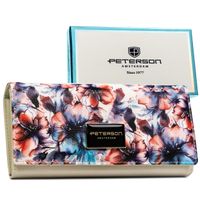 portfel damski skóra+pu ptn px27-pf2-4924 blue