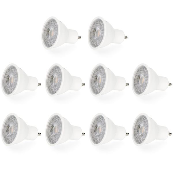 Zestaw 10x Żarówka LED GU10 5W PREMIUM Barwa NEUTRALNA Dioda SAMSUNG zdjęcie 1