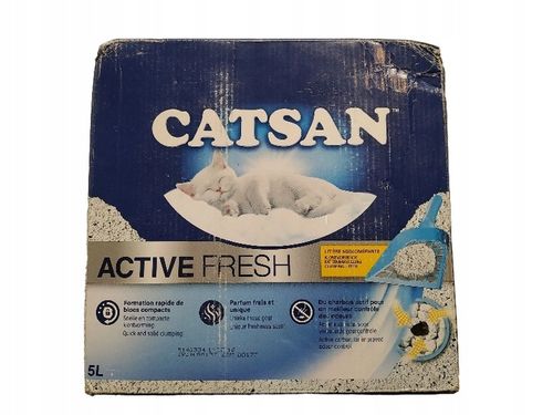 ŻWIREK CATSAN EXTRA FRESH NATURALNY 5L na Arena.pl
